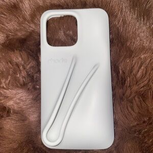RHODE Sleek White Phone Case